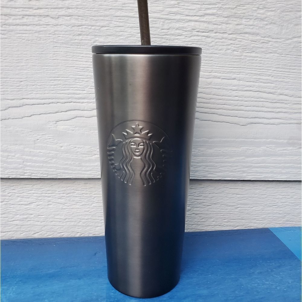 Starbucks 16 oz. Black Hot Cup Tumbler NEW
